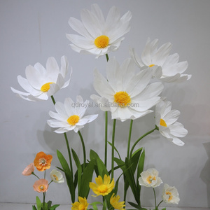 Sognando di fantasia luce viola grande fiore con il gambo del fiore e la Base gigante fiore viola per la decorazione di sfondo di nozze - Product Image 6