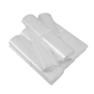 LDPE flat mouth transparent food plastic bag dust-proof and moisture-proof storage bag thickened industrial packaging bag