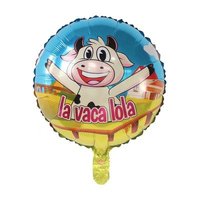 Ballon animaux en aluminium, 1 pièce, ballon décoratif pour fête d'anniversaire d'enfants, vache et dessin animé bola, vente en gros