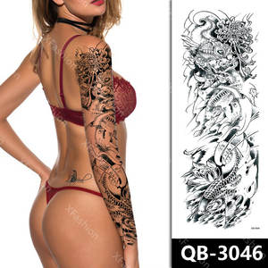 Gros personnalisé pas cher <span class=keywords><strong>prix</strong></span> <span class=keywords><strong>tatouage</strong></span> temporaire <span class=keywords><strong>bras</strong></span> <span class=keywords><strong>complet</strong></span> grand autocollant de <span class=keywords><strong>tatouage</strong></span> de mode pour adulte - Product Image 4