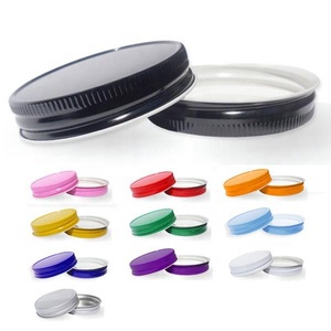 wholesale tin stainless steel aluminum mason jar lid