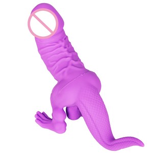 Erwachsenen Spaß Hinterhof Dinosaurier flüssigen Silikon Dildo Anal Plug männliche und weibliche Masturbation Sexspielzeug - Product Image 1