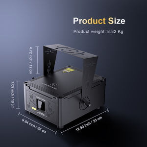 Lampu Laser Animasi RGB Tahan Air 12W Shehds ILda untuk Panggung, Pertunjukan Laser untuk DJ, Klub Malam, Pesta, Disko - Product Image 4