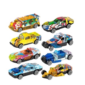 <span class=keywords><strong>Mini</strong></span> Coche de Juguete en Caja con Ventana, 8 Piezas, 8 Modelos, Escala 1/72, Coche de Carreras de Metal Fundido a Presión, Juguete de Velocidad para Niños - Product Image 1