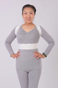 डॉक्टर सिफारिश पुरुषों और महिलाओं सफेद हल्के वजन मैग्नेट आर्थोपेडिक पढ़नेवाला वापस आसन - Product Image 4