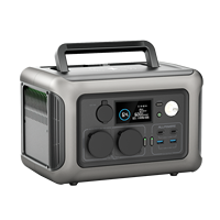 ALLPOWERS R600 Energía de respaldo recargable Lifepo4 Batería Generador solar de emergencia 600W Estación de energía portátil
