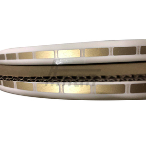 PET <b>Scratch</b> Off Sticker Gold Dark Gray 5x15mm Anti-Counterfeit Password Label for Recharge Card Commercial Promotion Roll - Product Image 5