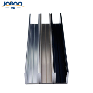 3/8 "cố định bảng điều khiển vòi hoa sen cửa sâu u-kênh cơ sở nhôm gắn cấu hình thấp-95" cho kính tắm Màn hình Tấm - Product Image 6