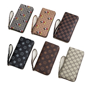 Hot Sale Females Luxury Clutch Purses <b>Wallets</b> Long Zipper Card Holder Cell Phone <b>Leather</b> Ladies <b>Wallet</b> with Wristlet <b>for</b> <b>Women</b> - Product Image 3