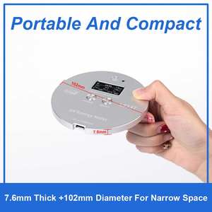 Compteur d'énergie UV LS137 avec capteur de température Mesure l'intensité énergétique des LED UV de 365 nm à 405 nm pour le durcissement, le séchage, l'impression - Product Image 4