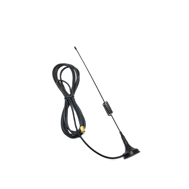 900Mhz 433Mhz Helical 868MHZ Bend  Male Rg174 Sucking Disc Antenna