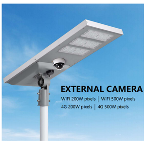 <span class=keywords><strong>Lampione</strong></span> <span class=keywords><strong>Solare</strong></span> All-in-One 50w 60w 100w 200w 300w 400w 500w Lampada Integrata Illuminazione Stradale <span class=keywords><strong>Solare</strong></span> <span class=keywords><strong>con</strong></span> Telecamera - Product Image 2