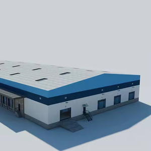 La Chine a vérifié la fabrication de structures industrielles d'appartement de bâtiment préfabriqué structure en acier pour la volaille - Product Image 1