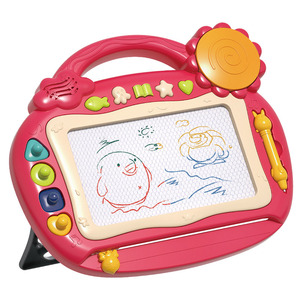 Tablero de dibujo para niños, juguete magnético de plástico borrable para niños pequeños, preescolares, uso doméstico de 2 a 4 años - Product Image 1