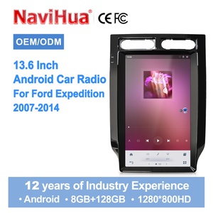 Navihua 13.6 Inch Touch Screen Carplay Android Car Radio GPS DVD Player Car Audio <b>System</b> <b>Auto</b> AC for Ford Expedition 2007-2014 - Product Image 2