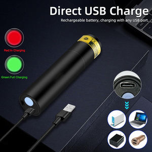 Linterna UV de Aluminio Recargable por USB, Resistente al Agua, 365nm, Luz Negra, Portátil, Mini Detector Ultravioleta, Venta al Por Mayor - Product Image 5