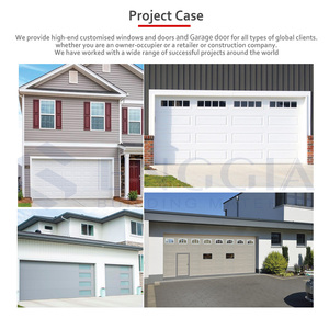 <span class=keywords><strong>Porte</strong></span> <span class=keywords><strong>de</strong></span> <span class=keywords><strong>garage</strong></span> en verre 10*10 sectionnel électrique isolé automatique personnalisé <span class=keywords><strong>pour</strong></span> le marché américain - Product Image 3