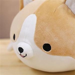 Lindo Cojín de Peluche de Perro Shiba Inu y Corgi, Peluche Súper Suave Bordado, Juguetes de Peluche, Regalo de Cumpleaños Unisex - Product Image 4