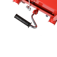 Chariot élévateur à ciseaux mobile, plateforme de levage hydraulique manuelle pour la manutention des matériaux en entrepôt et atelier