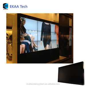EKAA 55 pollici 3.5mm video wall tv cornice stretta segnaletica digitale schermo piatto tv promozione shopping - Product Image 1