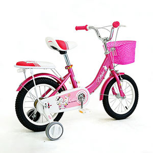 Sepeda Anak Perempuan 12 Inch <span class=keywords><strong>2</strong></span>-5 Tahun Single Speed Warna Pink Princess Rangka Baja dengan Sandaran Belakang - Product Image 5
