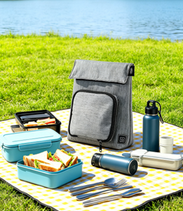 Sac à déjeuner thermique chauffant USB, logo personnalisé, taille et matériau au choix, sac isotherme portable pour garder les aliments au chaud, pour le bureau, le camping, les adultes - Product Image 4