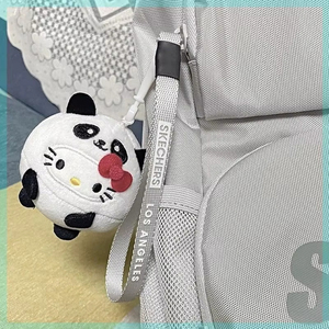 2025 Hot <span class=keywords><strong>mini</strong></span> sang trọng Keychain KT Mèo Nhồi Túi Chìa Khóa Mặt dây chuyền búp bê dễ thương Hello Dễ Thương Kitties Móc chìa khóa - Product Image 2