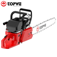 Tronçonneuse à essence haute puissance 82cc, portable, pour la coupe du bois et l'exploitation forestière