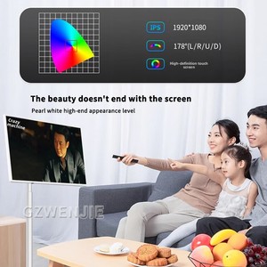 <span class=keywords><strong>TV</strong></span> Portatile 21.5" 1920x1080 60Hz 16:9 con Ruote, Monitor Smart Wireless Touch Screen, Sistema Android, Batteria Integrata, WiFi, Modalità Notturna - Product Image 5