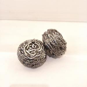 20 ग्राम 410 ग्रेड 1 पीसी स्टेनलेस स्टील कोलर स्पंज रसोई उपयोग की सफाई गेंद - Product Image 2