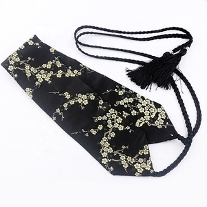 Moda Hanfu estilo chino bordado cinturones de tela accesorios con cintura ancha atada con un cinturón - Product Image 6