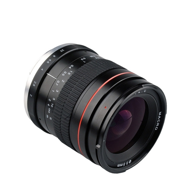 High Quality 35mm F2.0 Wide-Angle Lens Full-Frame Portrait Micro SLR Manual Fixed Focus Lens