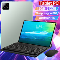 Tablet PC Multilingüe Pad 6S de 11 Pulgadas, 12GB+512GB, 108MP, 8000mAh, 5G, Doble SIM+TF, Procesador AI de 12 Núcleos, Octa Core Gaming Overclock