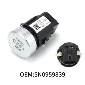 สวิตช์สตาร์ทแบบไร้กุญแจสำหรับรถยนต์ Volkswagen Sharan รุ่น 5N0959839C พร้อมระบบ ABS ปุ่มสตาร์ท/ดับเครื่องยนต์แบบมีสาย - Product Image 4