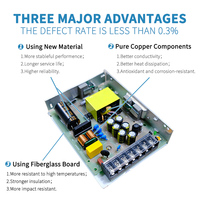 Alimentation électrique AC-DC de qualité industrielle XICHUAN 120W à haute efficacité, à découpage, 24V 5A, sortie unique, 50/60Hz, CE/FCC/ISO9001