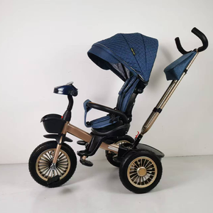 Tricycle bébé 4 en 1, vélo, poussette plate, tricycle, vélo, siège réglable - Product Image 3