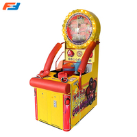 Machine de boxe électronique d'arcade avec accepteur de billets et monnayeur, modèle de luxe pour usage en extérieur, testeur de force de boxe et de basketball, en métal, garantie 1 an