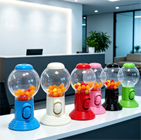 Mini distributeur de bonbons en plastique transparent de qualité alimentaire pour cadeaux et jouets de fête pour enfants