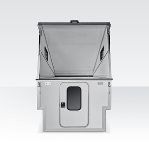 Caja de <span class=keywords><strong>Techo</strong></span> Rígida Plegable Triangular Impermeable de Diseño Moderno para Camioneta Todoterreno con Panel Sándwich Tipo RV Hilux - Product Image 6