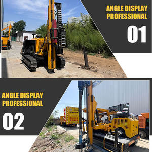 Machines de piquage solaires électriques fiables pour clôtures de jardin / piqueuses de pieux - Product Image 5