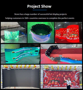 P3.91mm 방수 야외 LED 디스플레이 실내 곡선 임대 디스플레이 전시회 디지털 LED 디스플레이 화면 - Product Image 4