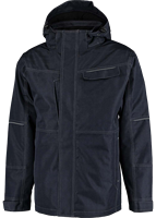 Ensemble veste et pantalon cargo de travail industriel avec tuyaux réfléchissants, coupe-vent personnalisé, imperméable, vêtements de travail d'hiver pour hommes, uniforme