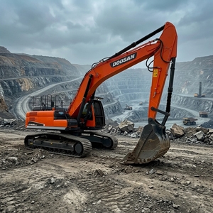 รถขุดไฮดรอลิกแบบตีนตะขาบ Doosan DX300LC ซีรีส์มือสองคุณภาพดี ขนาด 30 ตัน รุ่นปี 2023 พร้อมปั๊มเครื่องยนต์ ความจุบุ้งกี๋ 1.6 ลูกบาศก์เมตร กำลัง 151 กิโลวัตต์ - Product Image 1