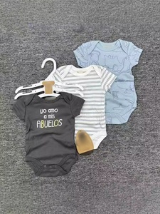 Nuova tuta estiva ragazzi e ragazze, neonata tuta a portafoglio per bimbo di 9 <span class=keywords><strong>mesi</strong></span> - Product Image 3