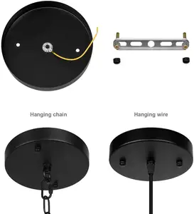 Custom Plafond Mount Licht Bodemplaat Voor Thuis Opknoping Lichten Hanglamp