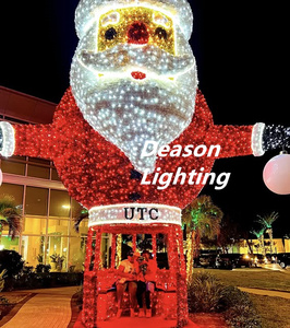 Nouvelle mode photo en plein air décoratif <span class=keywords><strong>noël</strong></span> illuminé grande statue du père <span class=keywords><strong>noël</strong></span> - Product Image 3