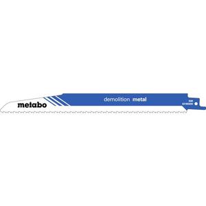 METABO - 631992000 Sabre <b>saw</b> <b>blades</b> ''Demolition metal'' (5 pcs.) - EAN 4007430122964 <b>BLADES</b> AND CUT DISCS UNIVERSAL <b>SAW</b> <b>BLADES</b> - Product Image 1