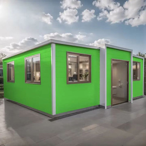 Listo para mudarse, envío, Mini casa prefabricada con contenedor expandible, precio de 2 dormitorios, casa prefabricada móvil portátil - Product Image 1