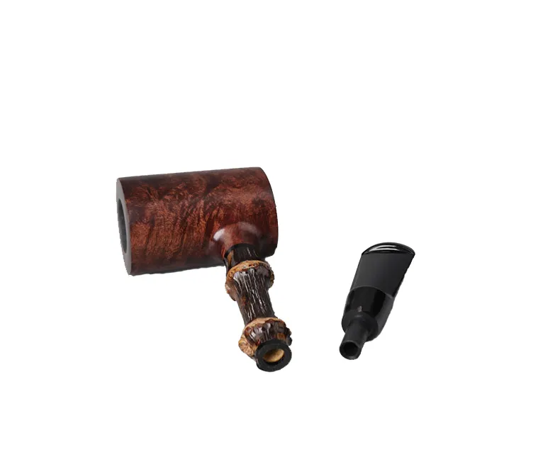 Pipe pour fumée de tabac Briar, ruché, auto-autonome, avec poche, en stock, nouvelle collection