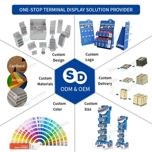 Présentoirs de sol en carton écologique personnalisés, présentoirs PDQ, présentoirs de palettes, présentoirs de palettes complètes pour supermarchés, commerces de détail et clubs - Product Image 6